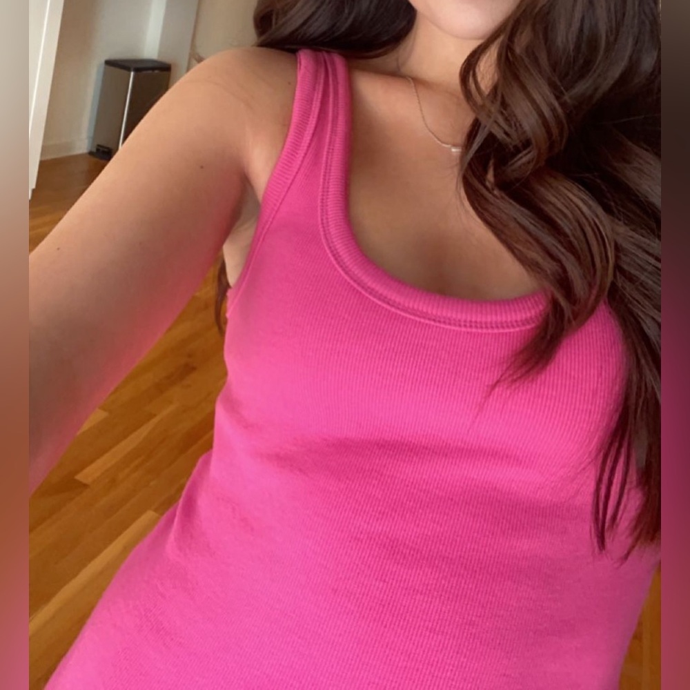 Stretchy Pink Bodycon Dress